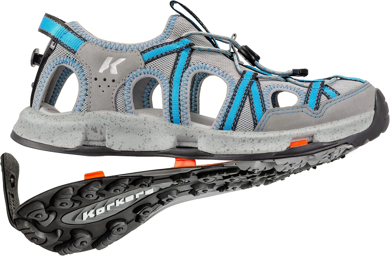 Korkers Women's Swift Sandal - Summer Adventure Versatility Water Sandal