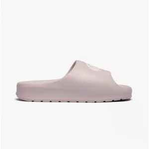 Lacoste CROCO 2.0 Womens Cushioned Sliders Off White
