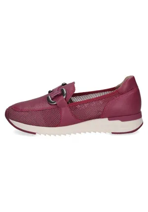Ladies Slip On Shoe - Pink Comb