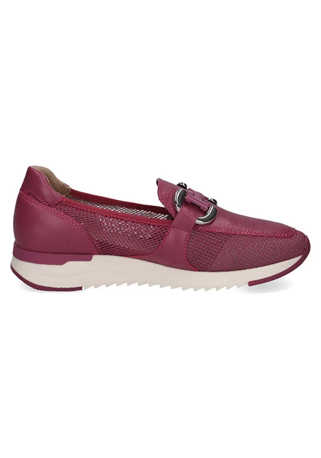 Ladies Slip On Shoe - Pink Comb