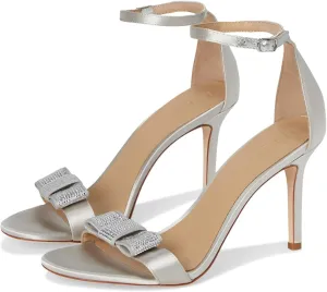 Lauren Ralph Lauren Women's Allie Bow-Trim Satin Sandal