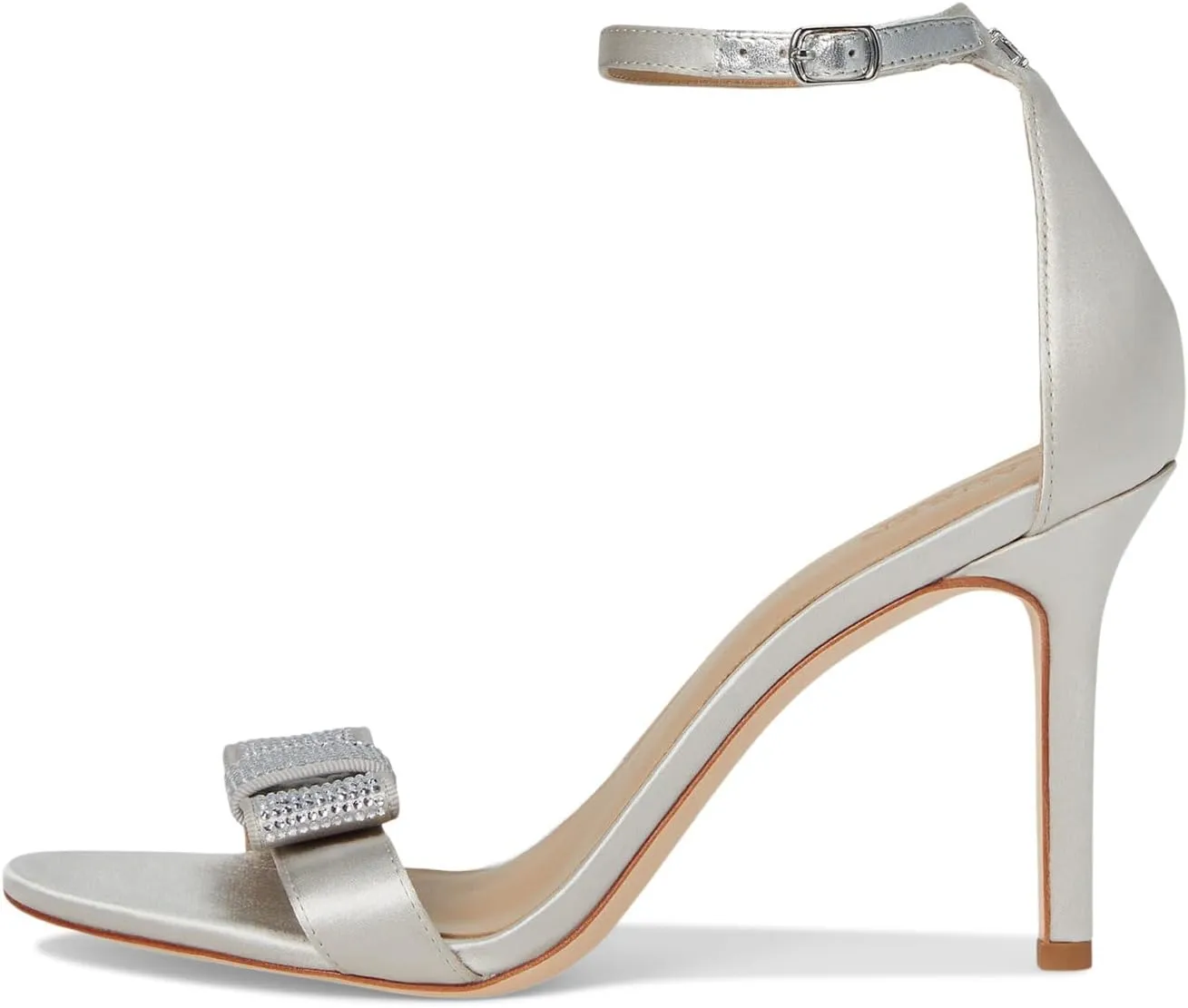 Lauren Ralph Lauren Women's Allie Bow-Trim Satin Sandal