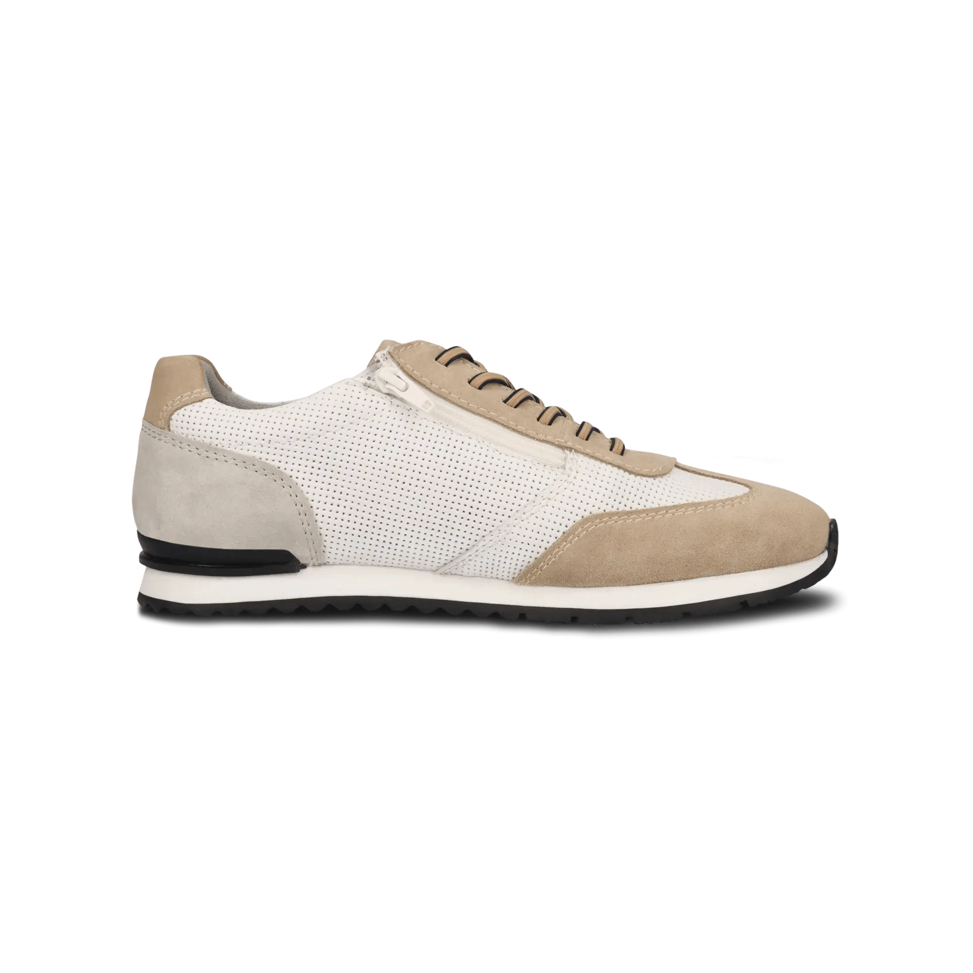 Leder Sneaker beige