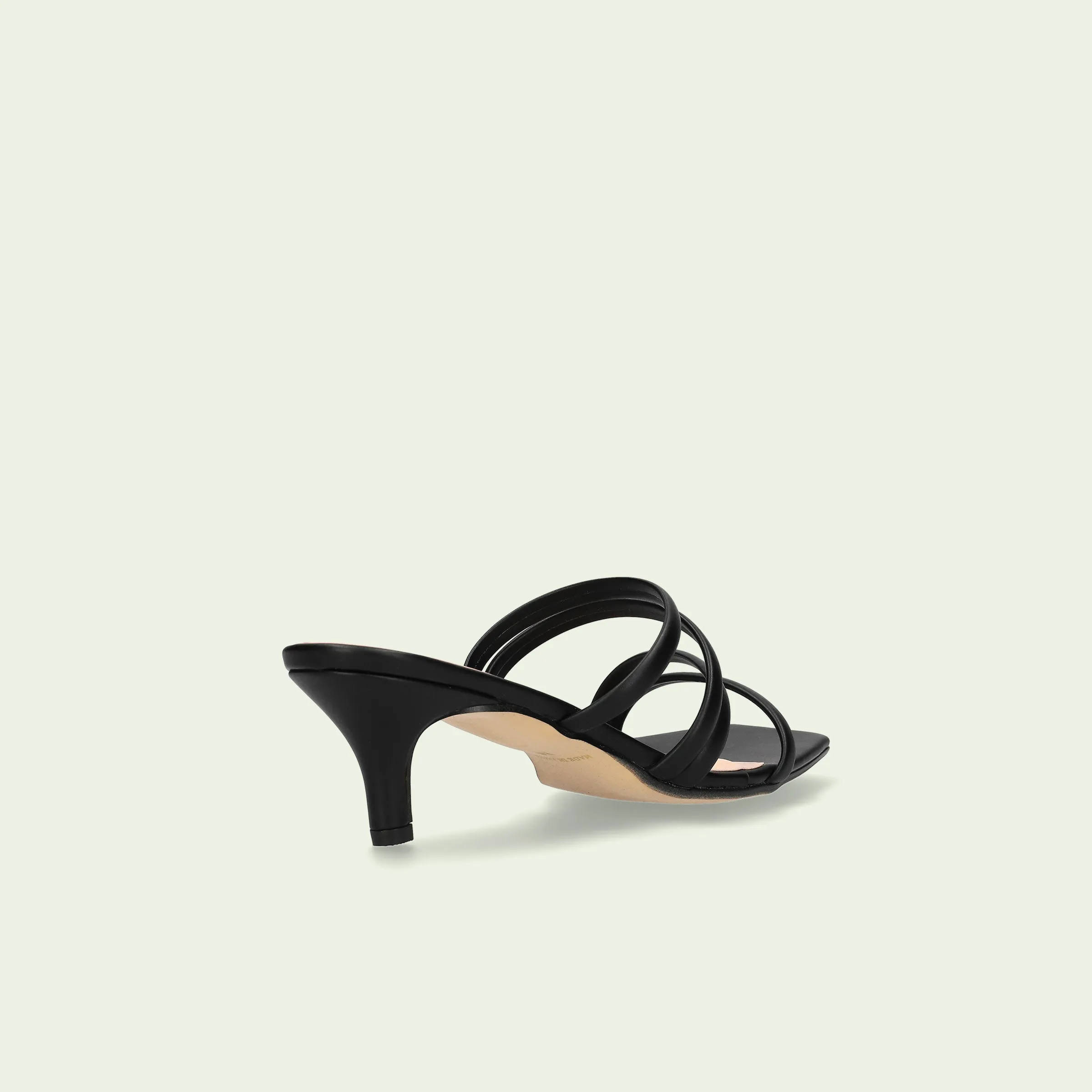 Limited special price 2,990 yen: 2023SS: Multiple Strap Mule (553) Black