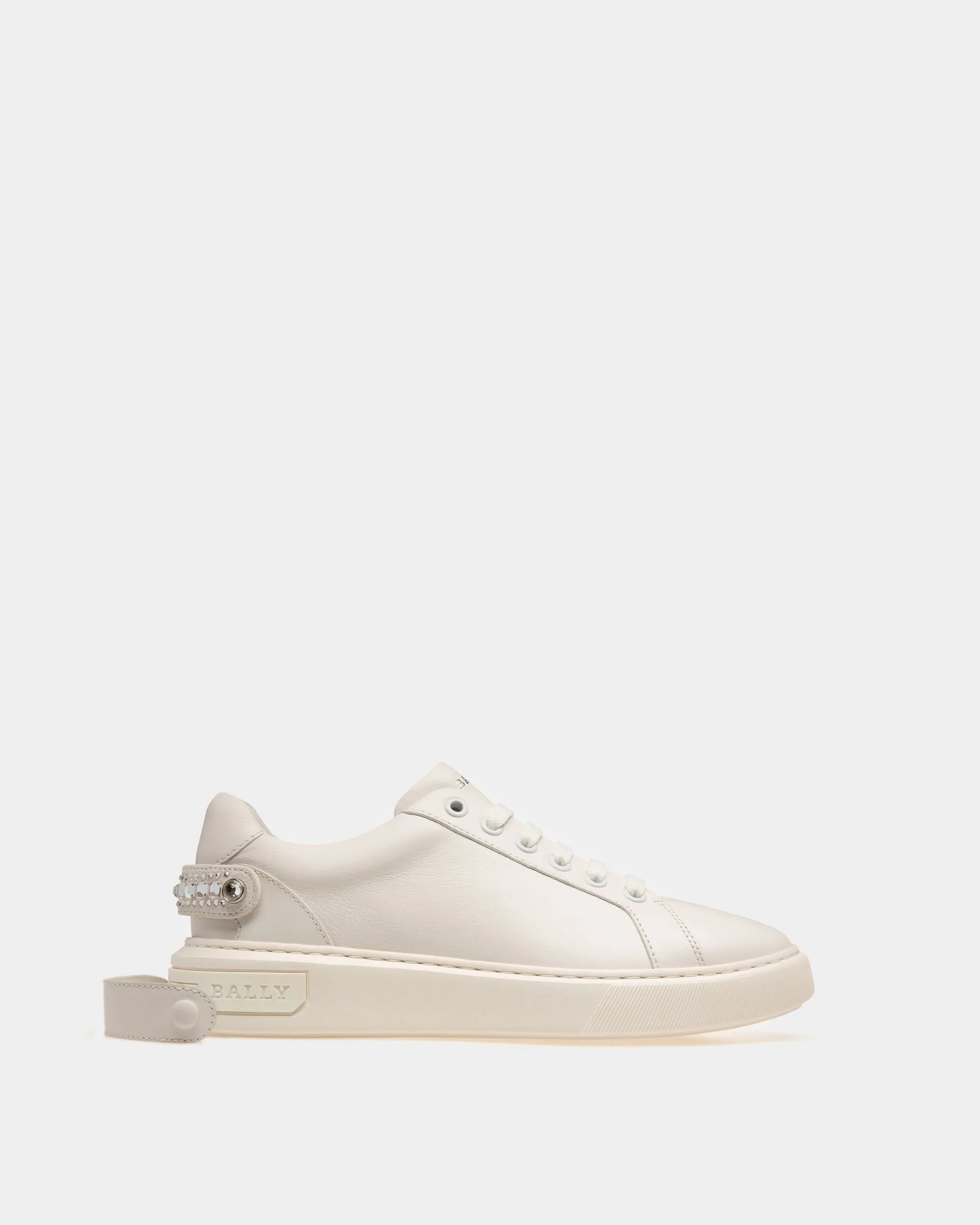 Malya Leather Sneakers In White
