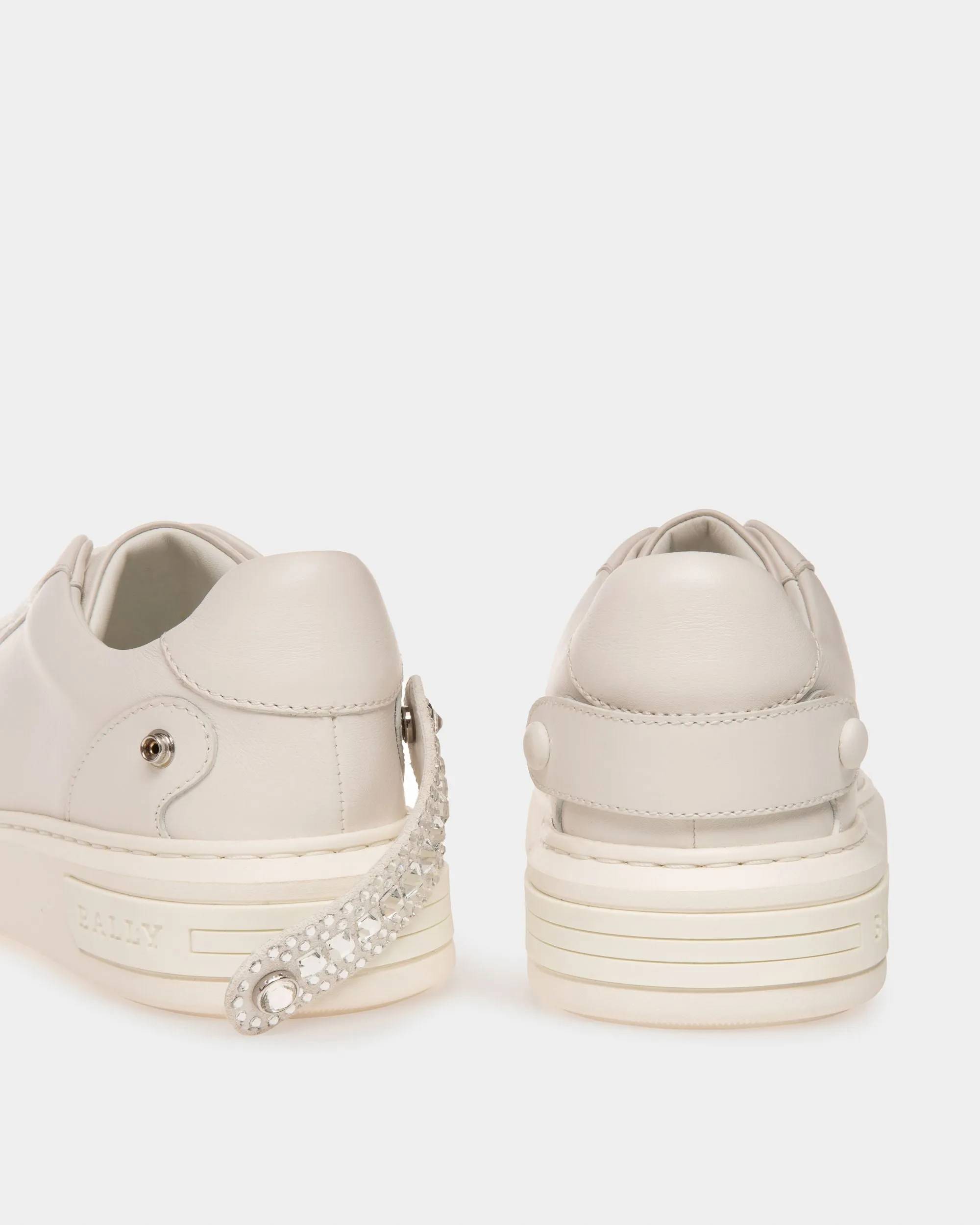 Malya Leather Sneakers In White