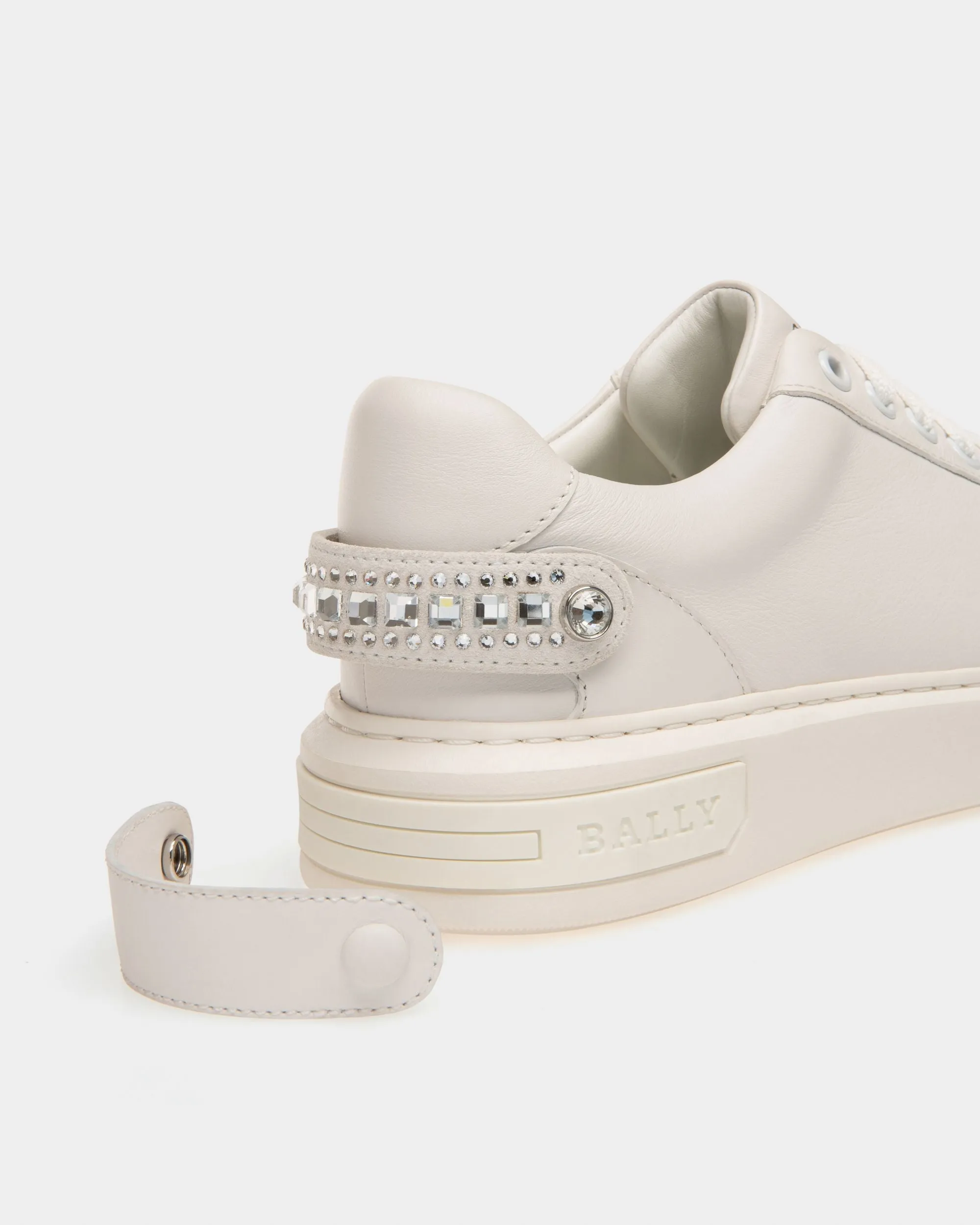 Malya Leather Sneakers In White