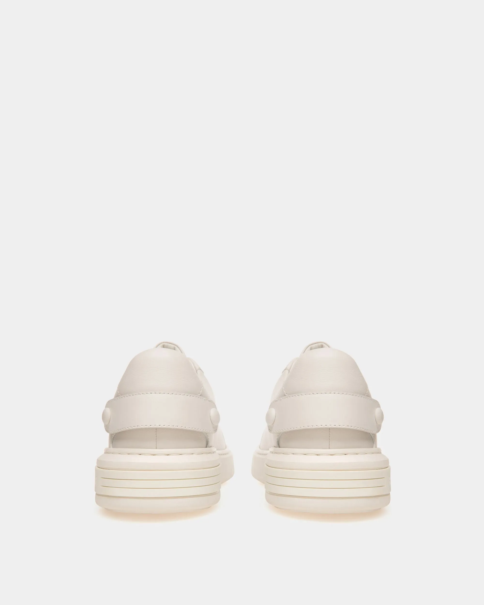 Malya Leather Sneakers In White