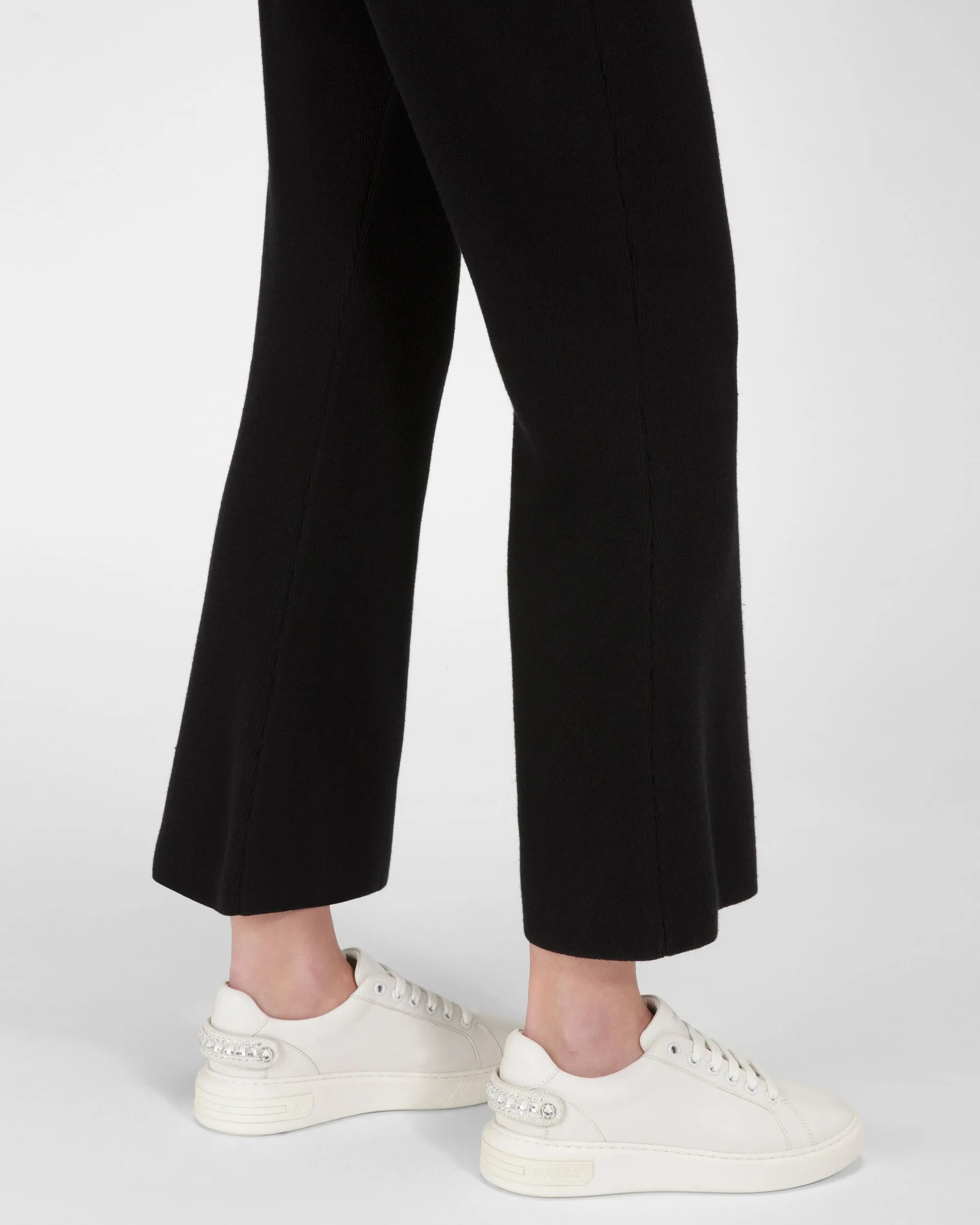 Malya Leather Sneakers In White