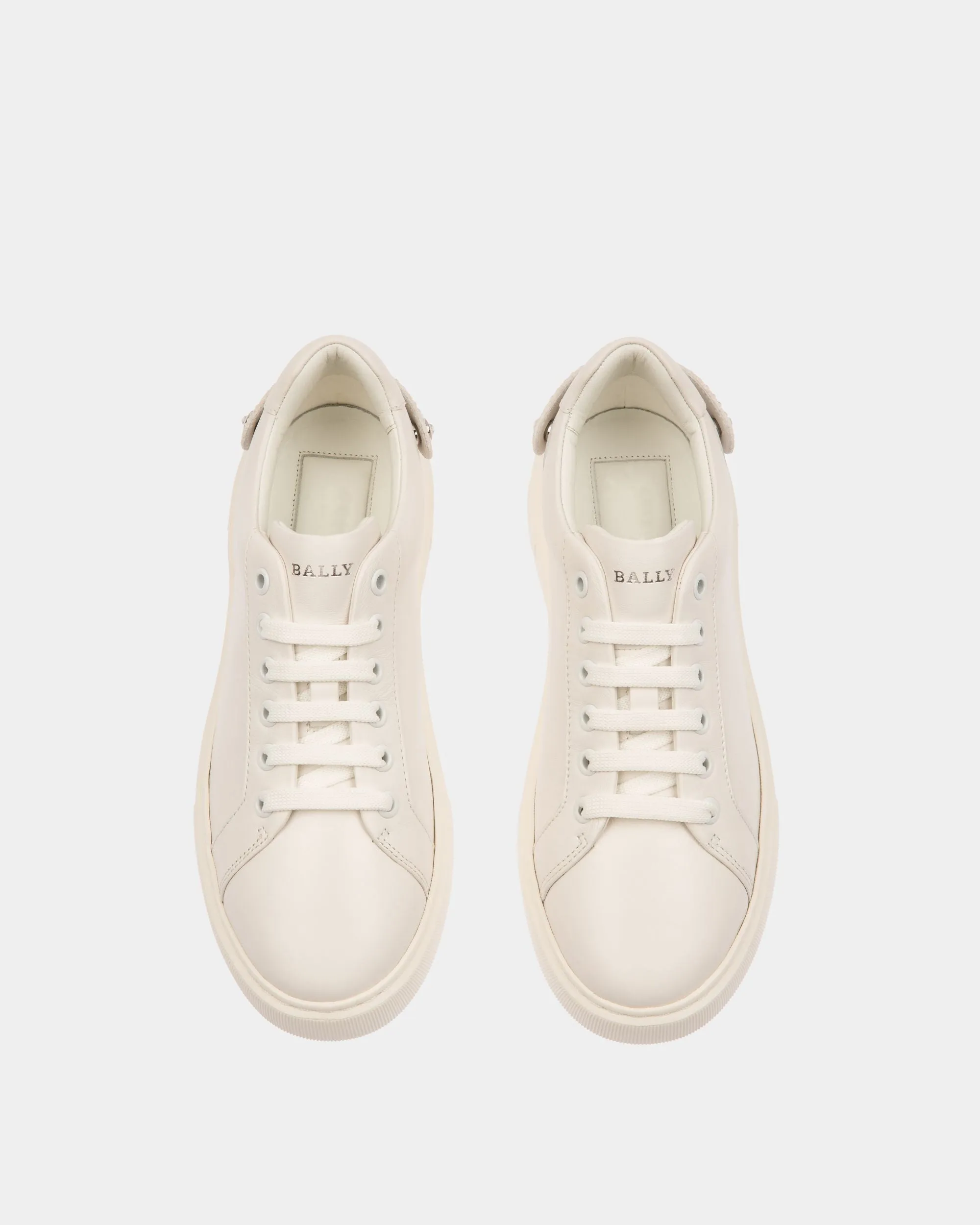 Malya Leather Sneakers In White