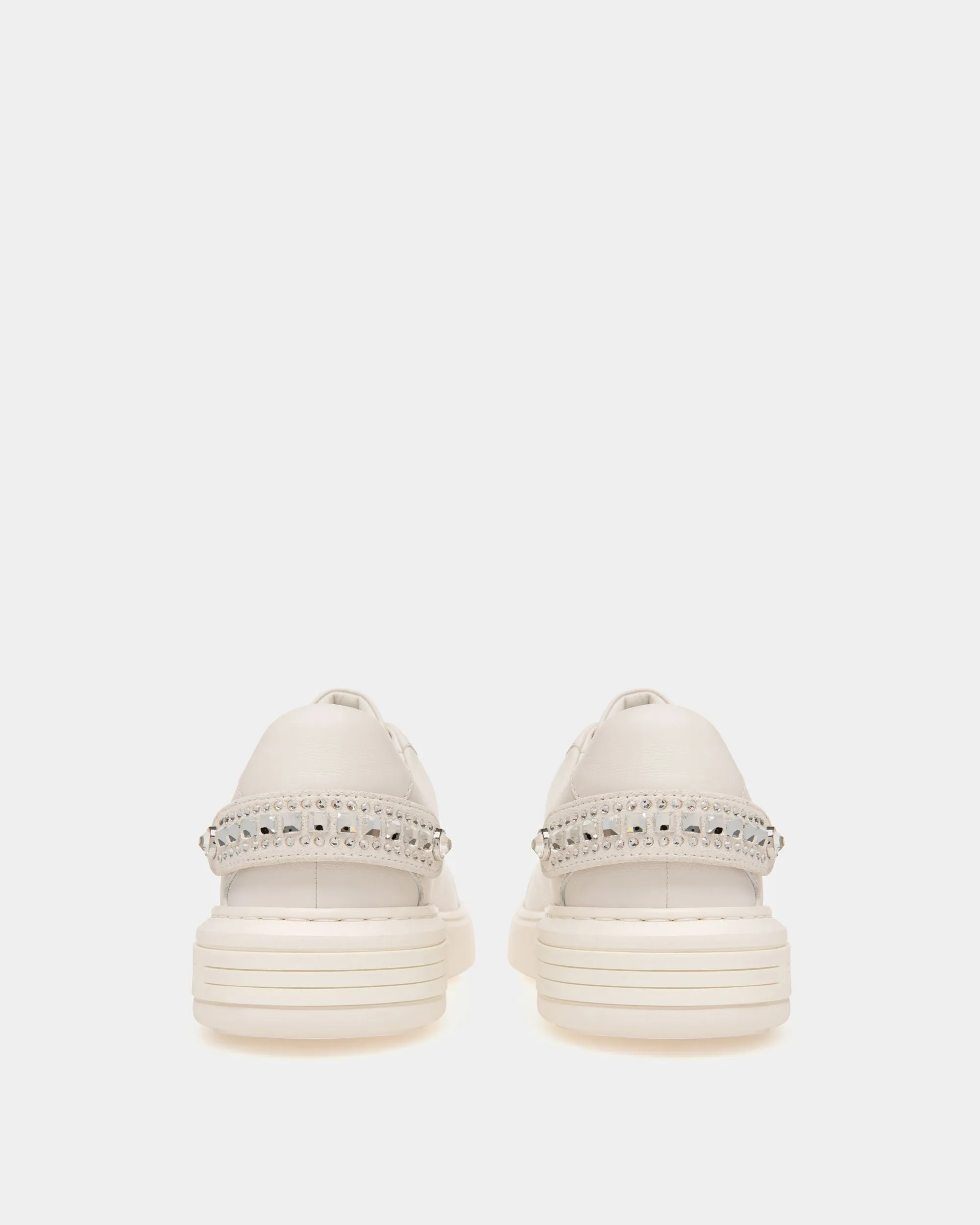 Malya Leather Sneakers In White