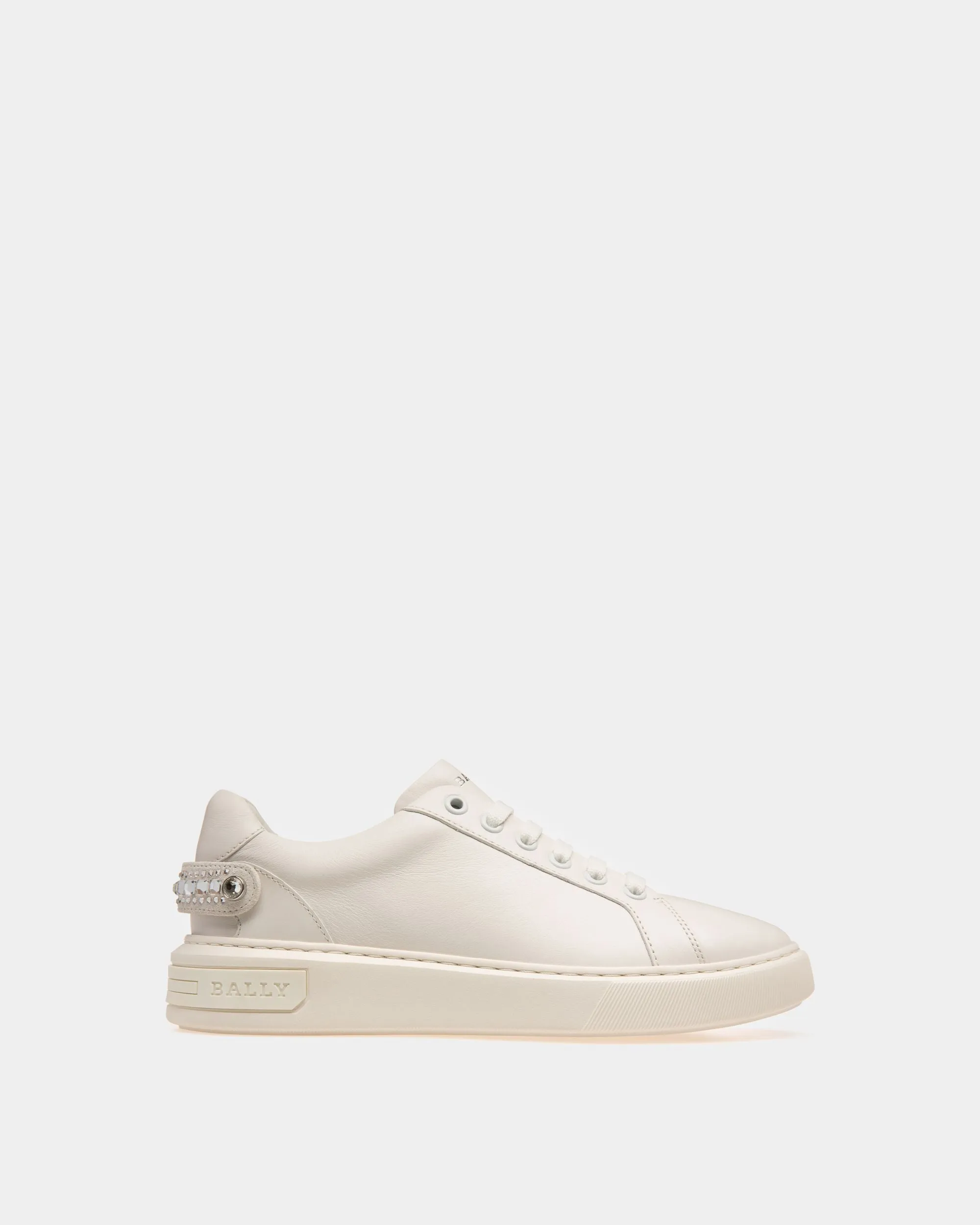 Malya Leather Sneakers In White
