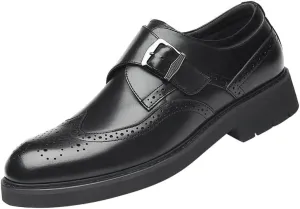Men's Classic Formal Suit Shoes Modern Wedding Tuxedo Dress Shoes Men Patent Leather Oxford Shoes(8.5)