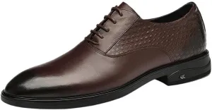 Men's Fashion Design Derby Shoes Business Formal Oxfords Shoes for Men