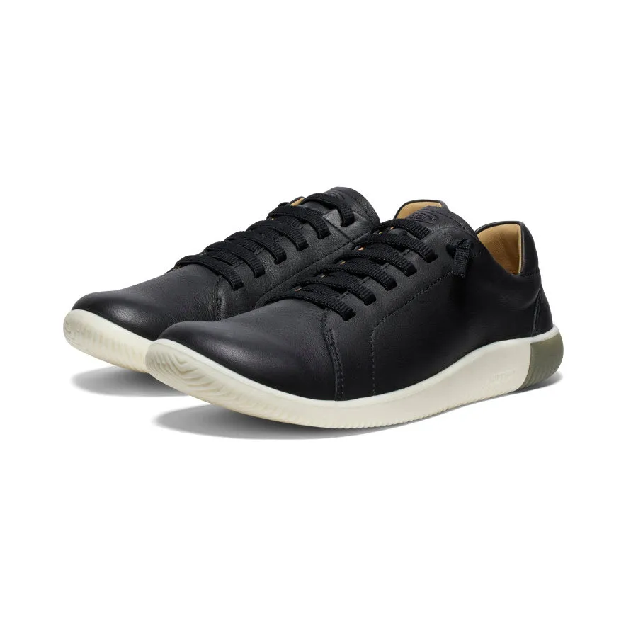 Men's KNX Leather Sneaker - Black/Star White