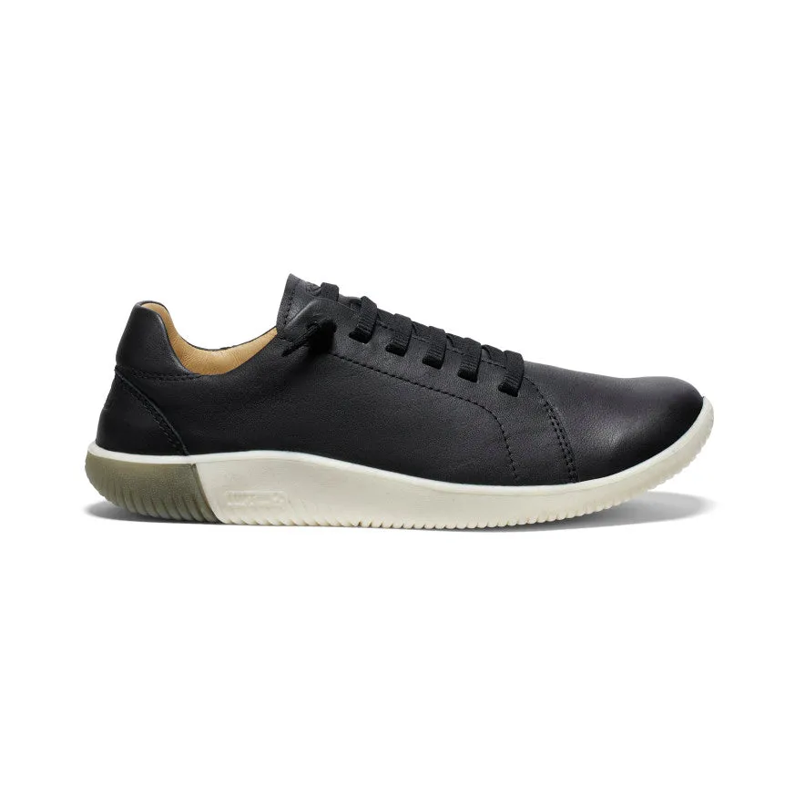 Men's KNX Leather Sneaker - Black/Star White