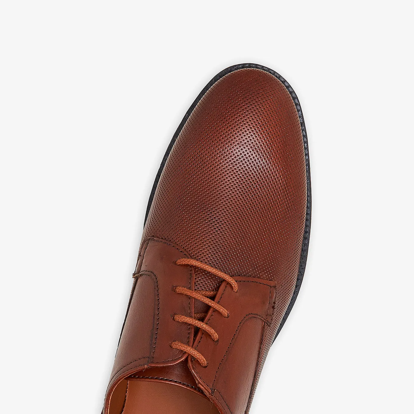 Men's Leather Derby Shoes