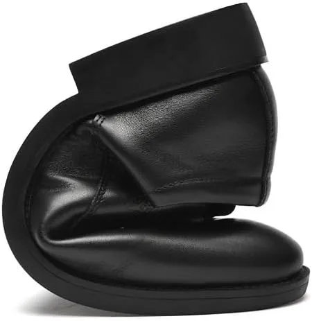 Men's Waterproof Business Oxford Shoes - Non-Slip Pointed Toe Derby Dress Shoes for Formal Occasions