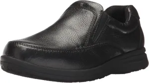 Nunn Bush Men's Cam Slip-on Lightweight Comfortable Sneaker, Black, 8.5 X-Wide