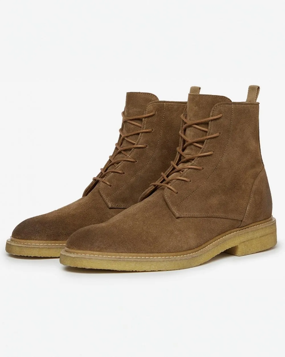 Oliver Sweeney Muros Mens Burnished Suede Derby Boots