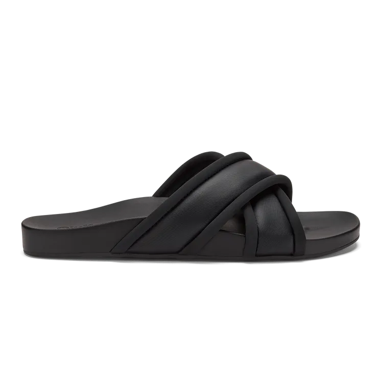 OluKai Ani Sandal - Lava Rock/Lava Rock