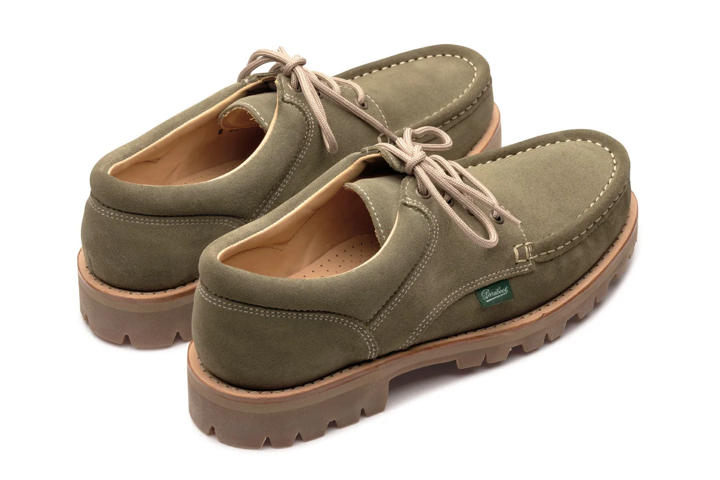 Paraboot Men's Thiers/Jannu - Miel-Velours Kaki