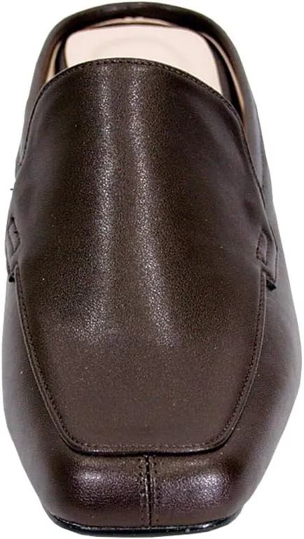 Peerage Jackie Women's Wide Width Comfort Casual Leather Mules