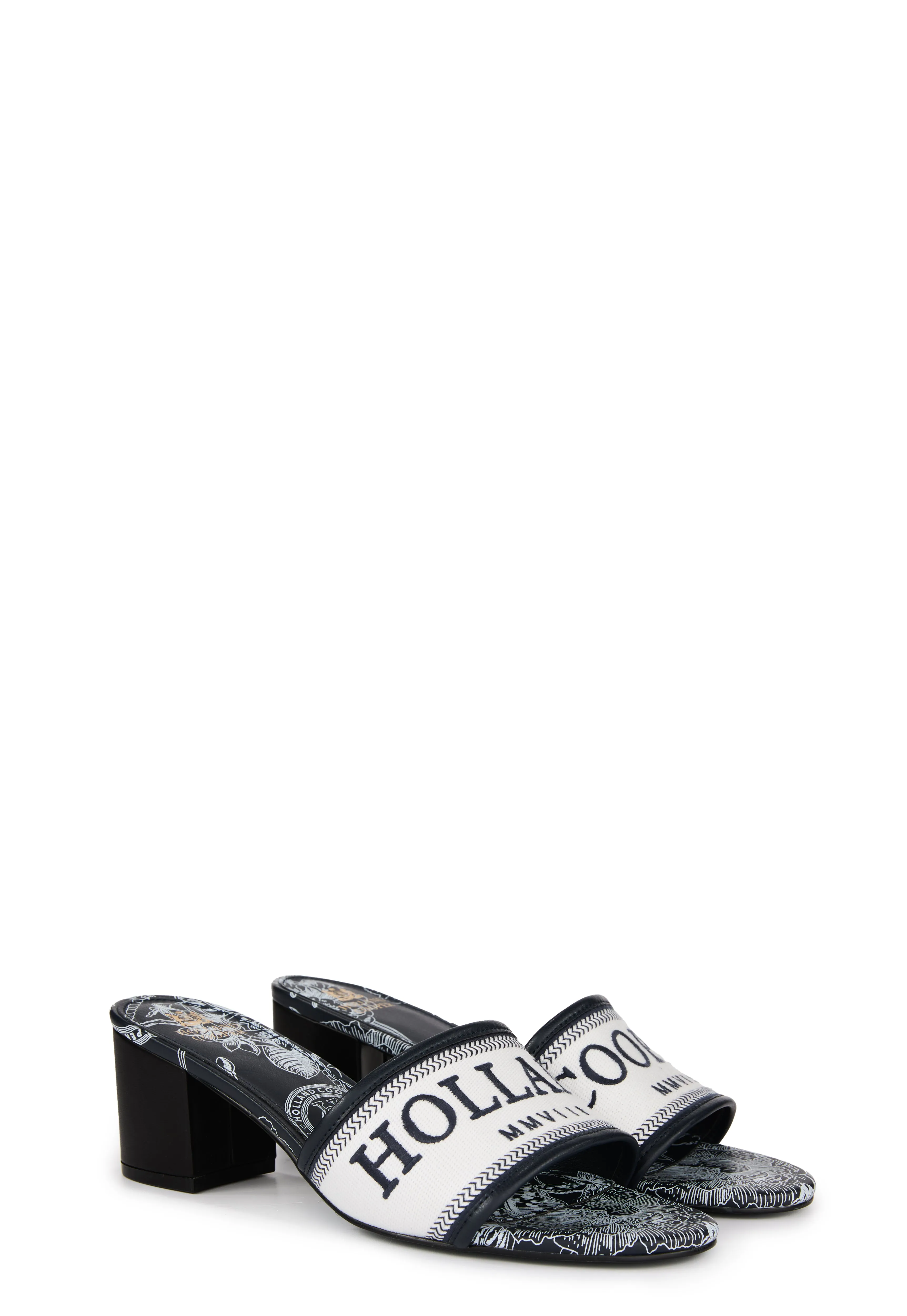 Pimlico Mule (Navy Willow)