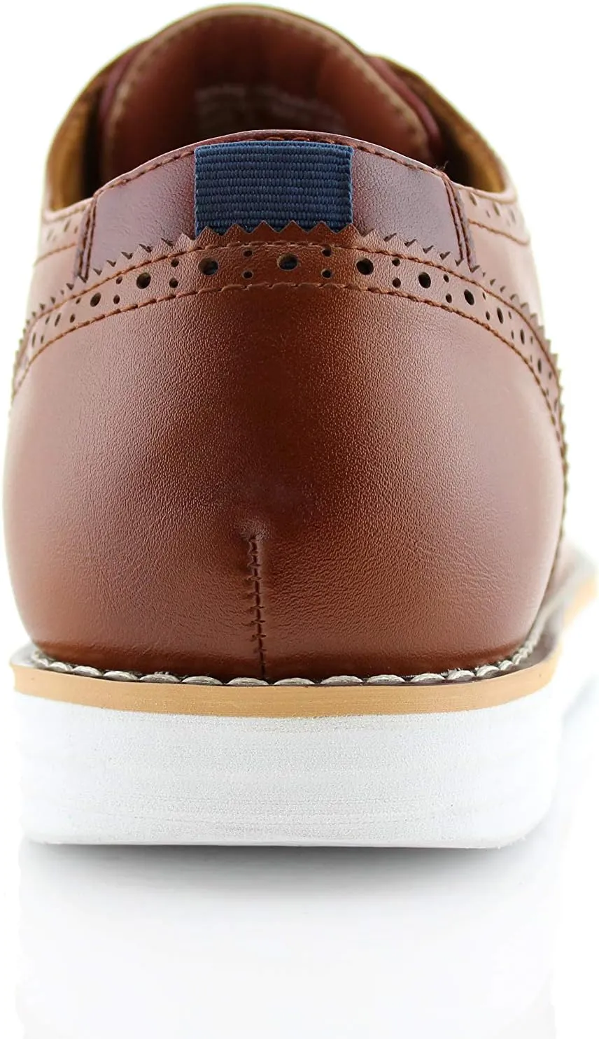 Polar Fox Men Casual Low-Tops Lace up Derby Dress Shoes