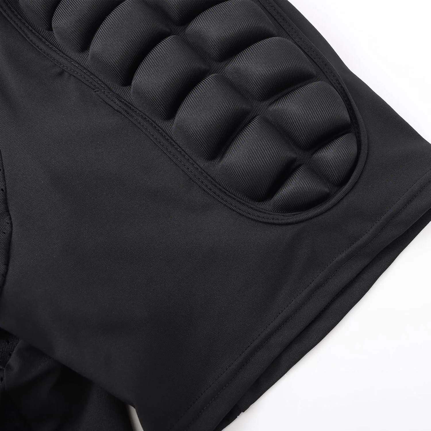 Protective Padded Shorts, 3D Protection Hip Butt Protector Snowboarding Padded Short Pants for Men Women Youth Ski