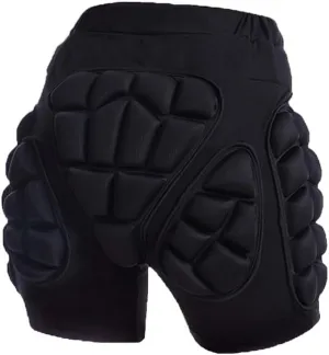 Protective Padded Shorts,3D Protection Hip Butt EVA Padded Short Pants Protective Gear Guard for Ski Snowboard and Skateboarding 8 Size Men Women Youth Kids, XXL