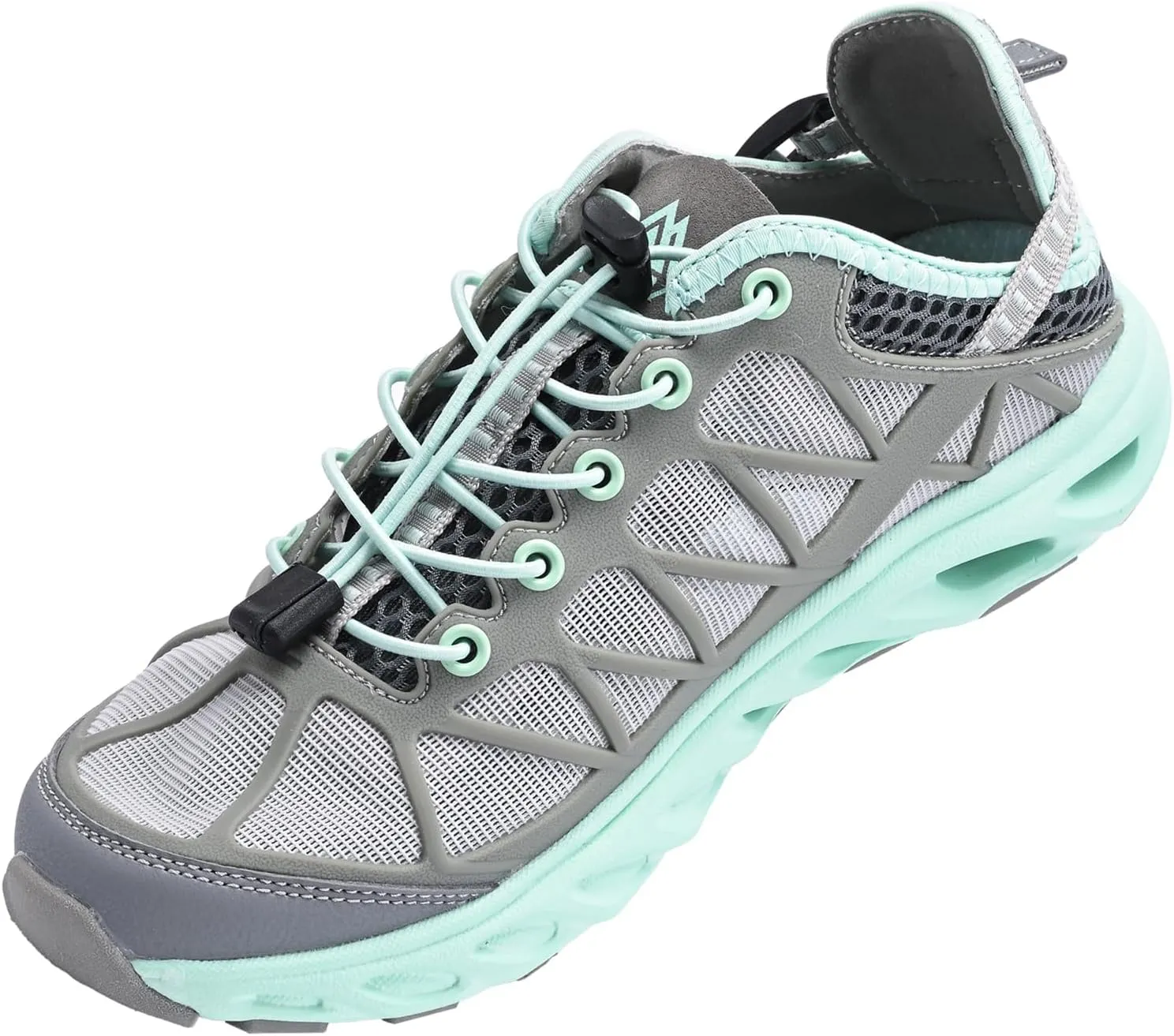 Queday Men's Women's Amphibious Water Shoes Closed Toe Hiking Sandals Summer Outdoor Water Sandal Non-Slip River Shoes Quick Drying