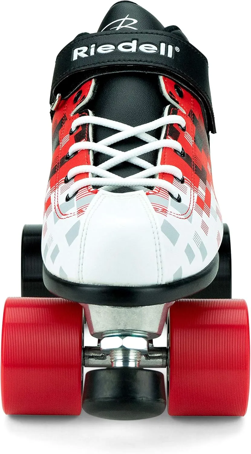 Riedell Dart Pixel Roller Skates - Quad Roller Speed Skate