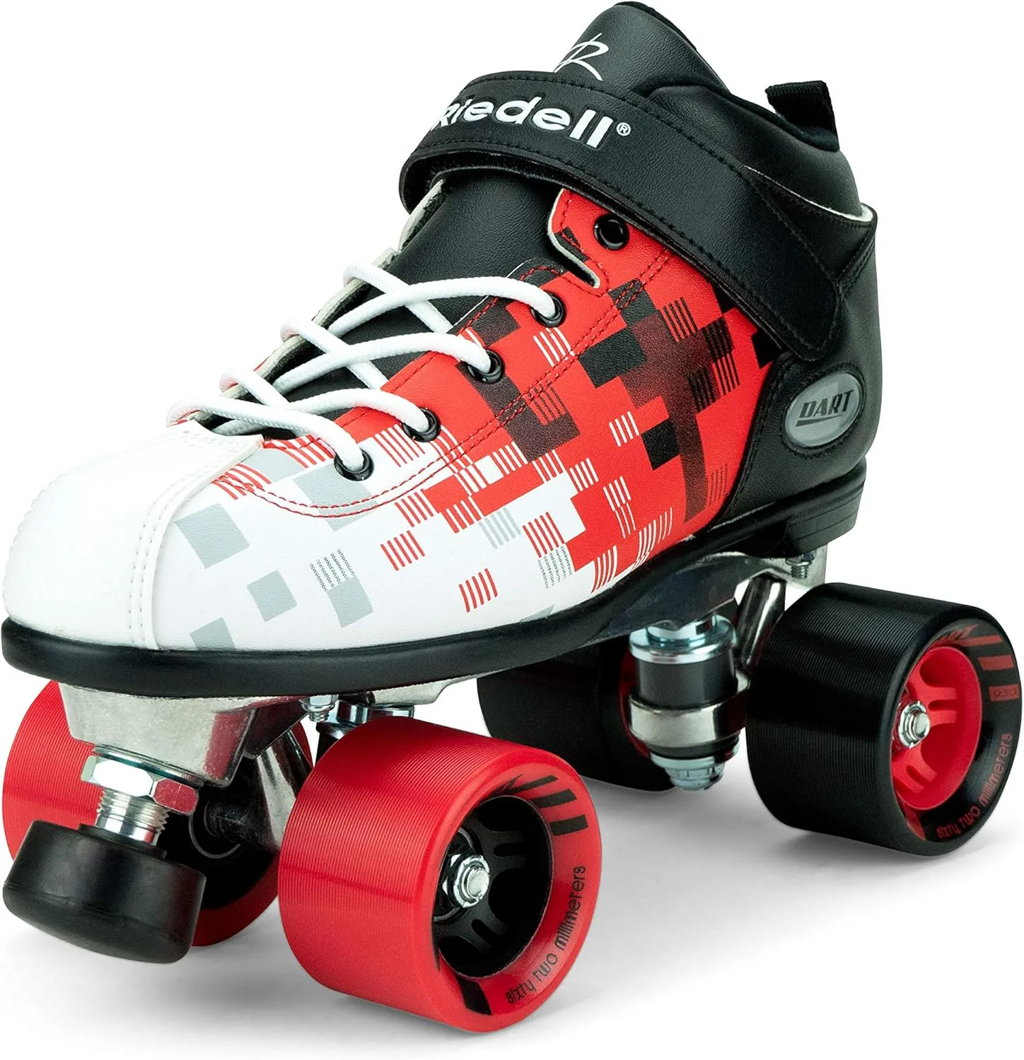 Riedell Dart Pixel Roller Skates - Quad Roller Speed Skate