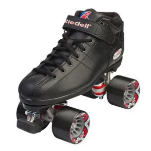Riedell Skates - R3 Black Indoor