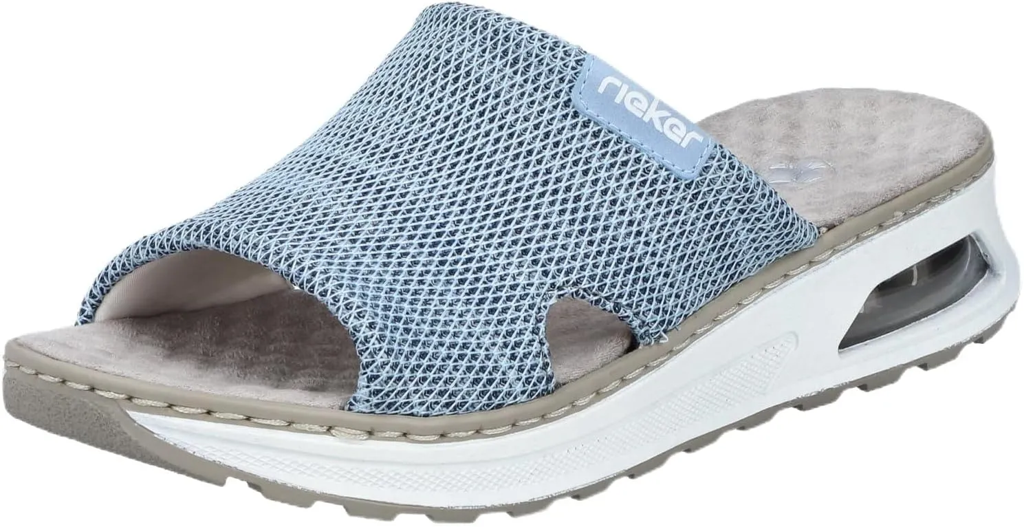 Rieker Women's Mule, Blue, 11