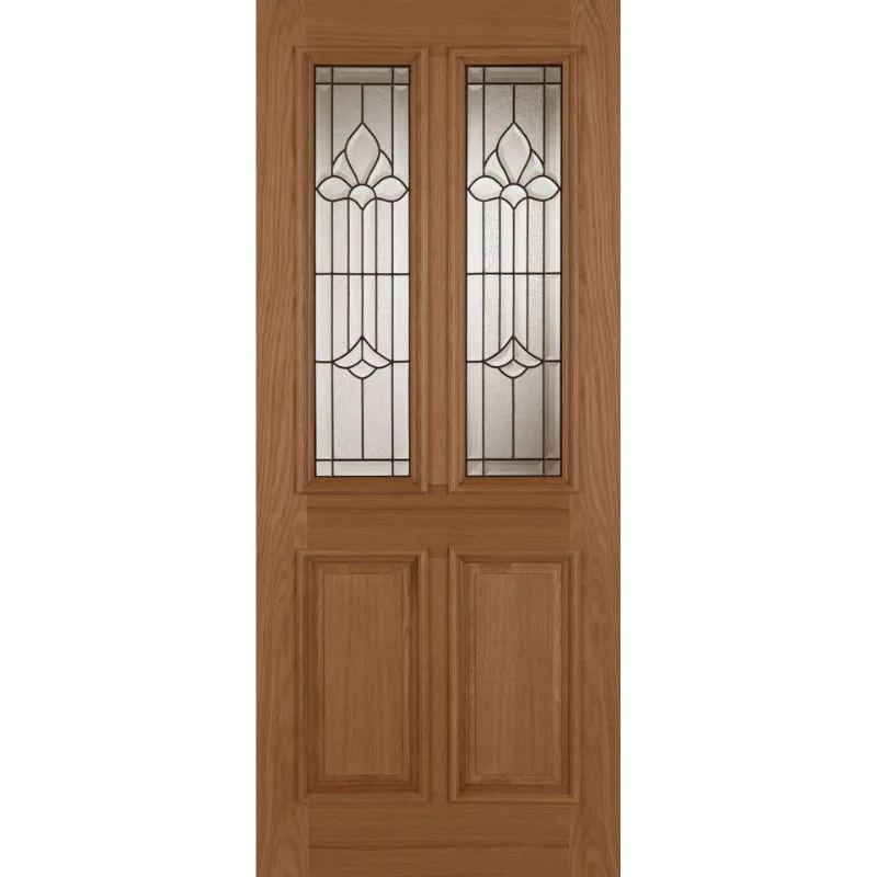RM1S Premium collection Fashion-forward Chamelaon Derby External Door Oak