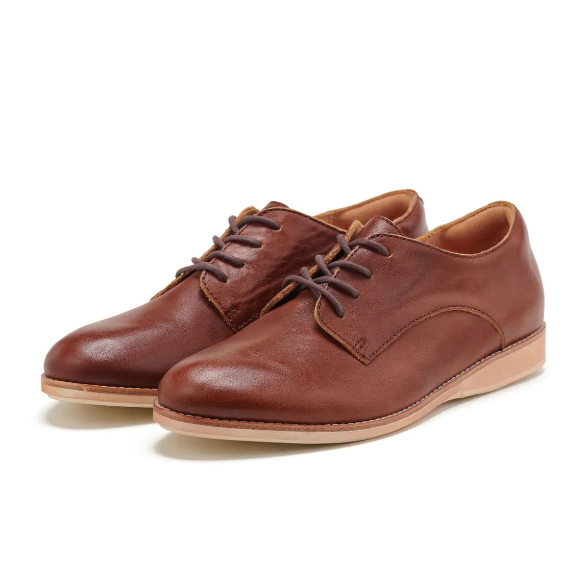 ROLLIE Derby Shoe - Vintage Camel