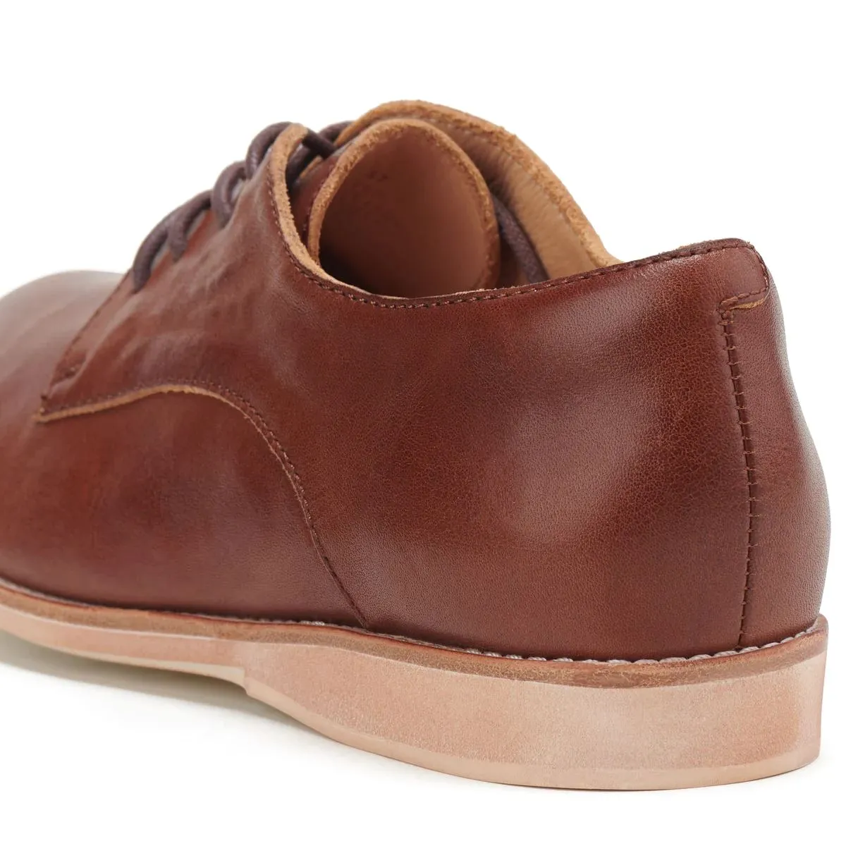 ROLLIE Derby Shoe - Vintage Camel
