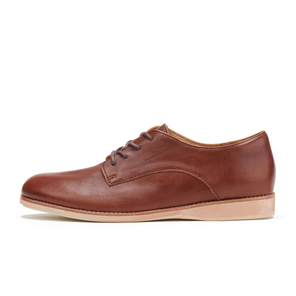 ROLLIE Derby Shoe - Vintage Camel