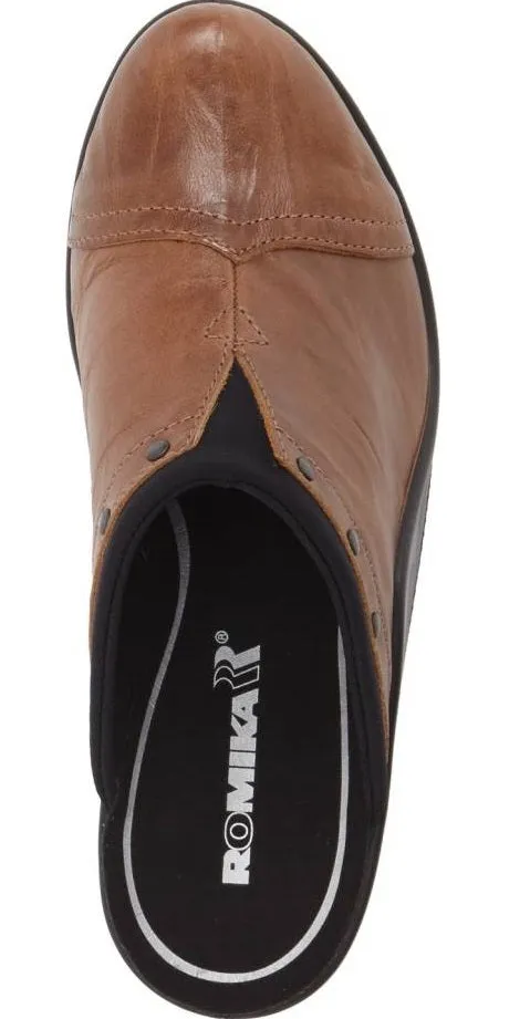 Romika Brandy Leather Mokasetta 271 Womens Comfort Mule Clogs 27071-07333