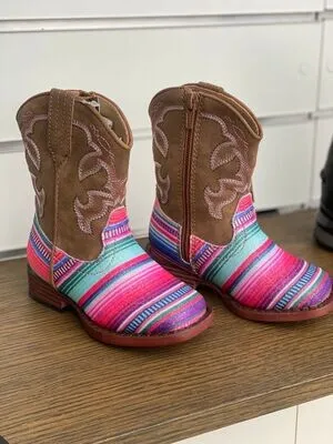 Roper Toddler Glitter Serape