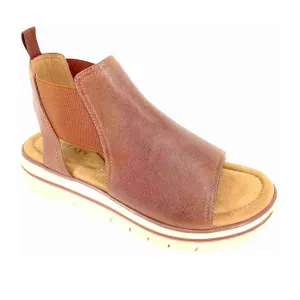 Salvia Ari Platform Sandal (Women) - Cuoio Sheep Nappa