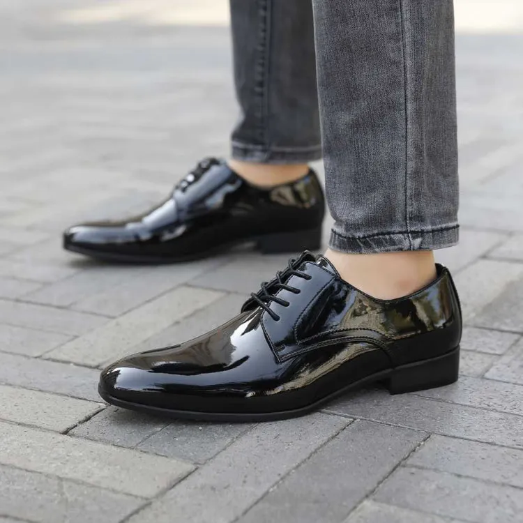 Sean Black Derby Dress Shoes