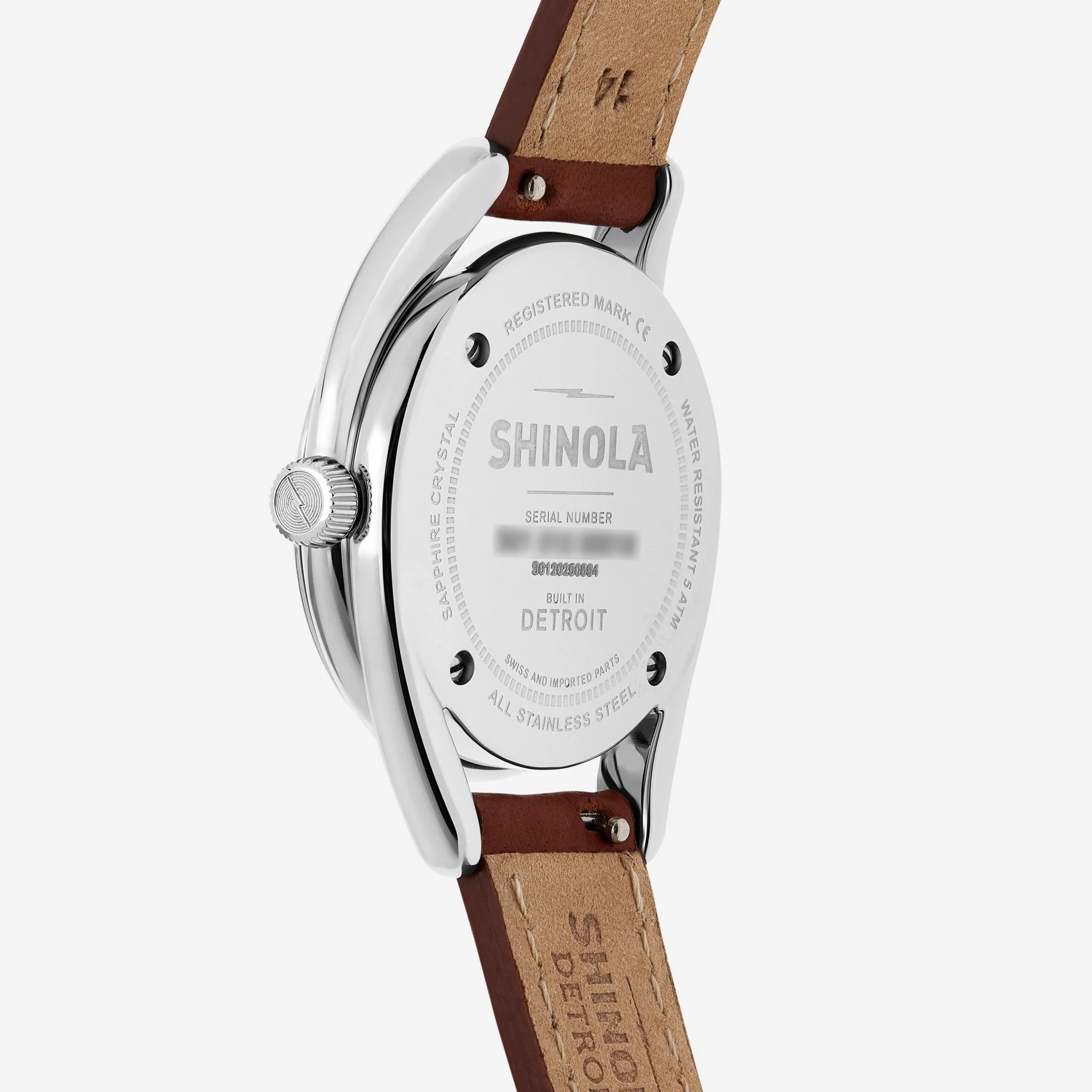 Shinola The Derby Stainless Steel 31mm Women's Quartz Watch S0120250584