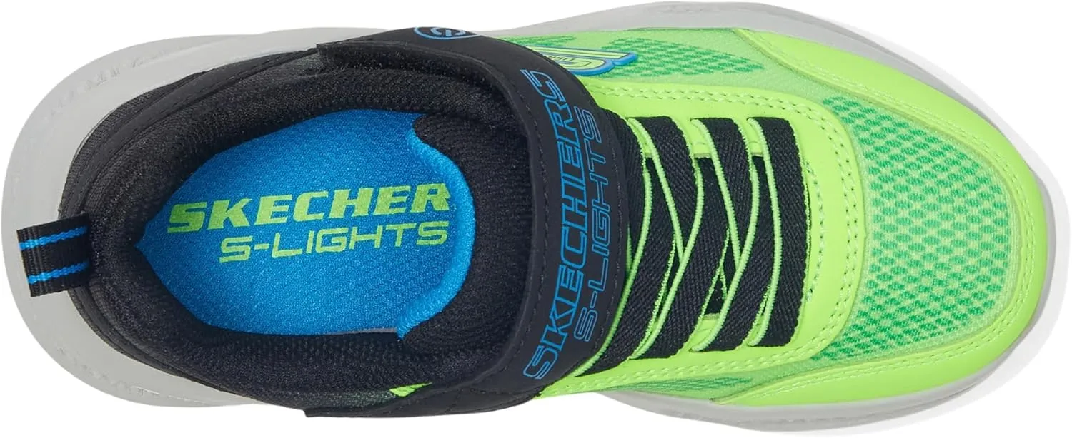 Skechers Kids' Meteor-Lights-Krendo Sneaker