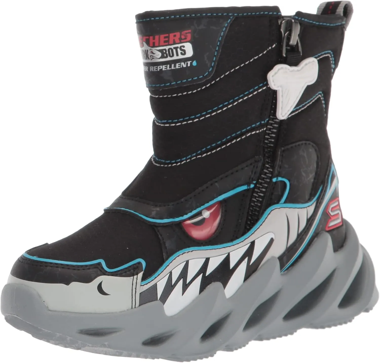 Skechers Unisex-Child Shark-Bots Sneaker