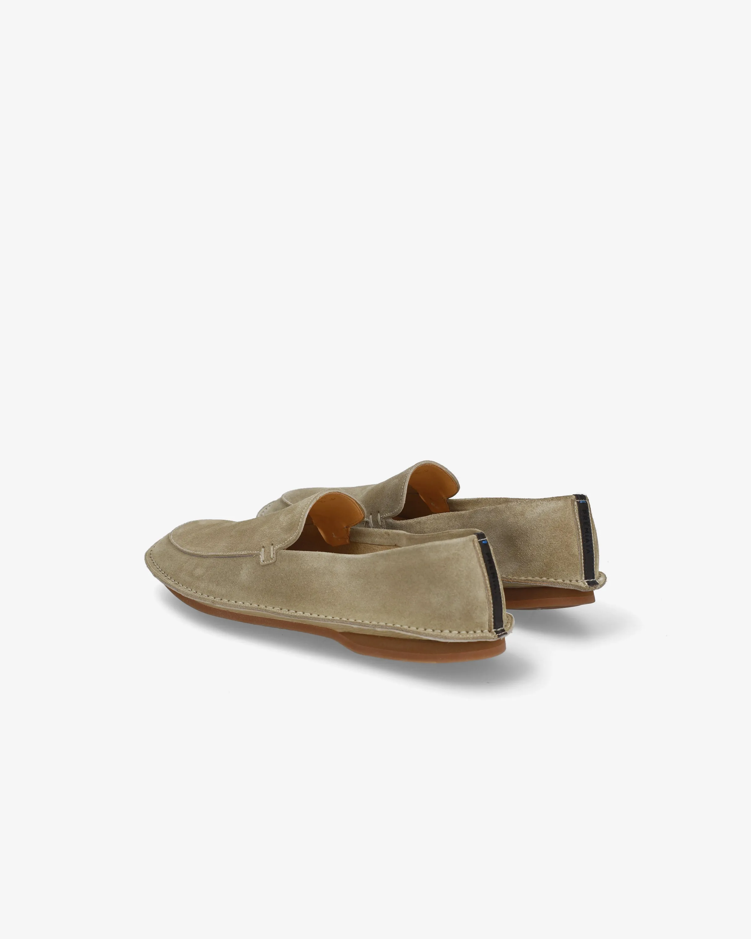 Slip-on in pelle scamosciata