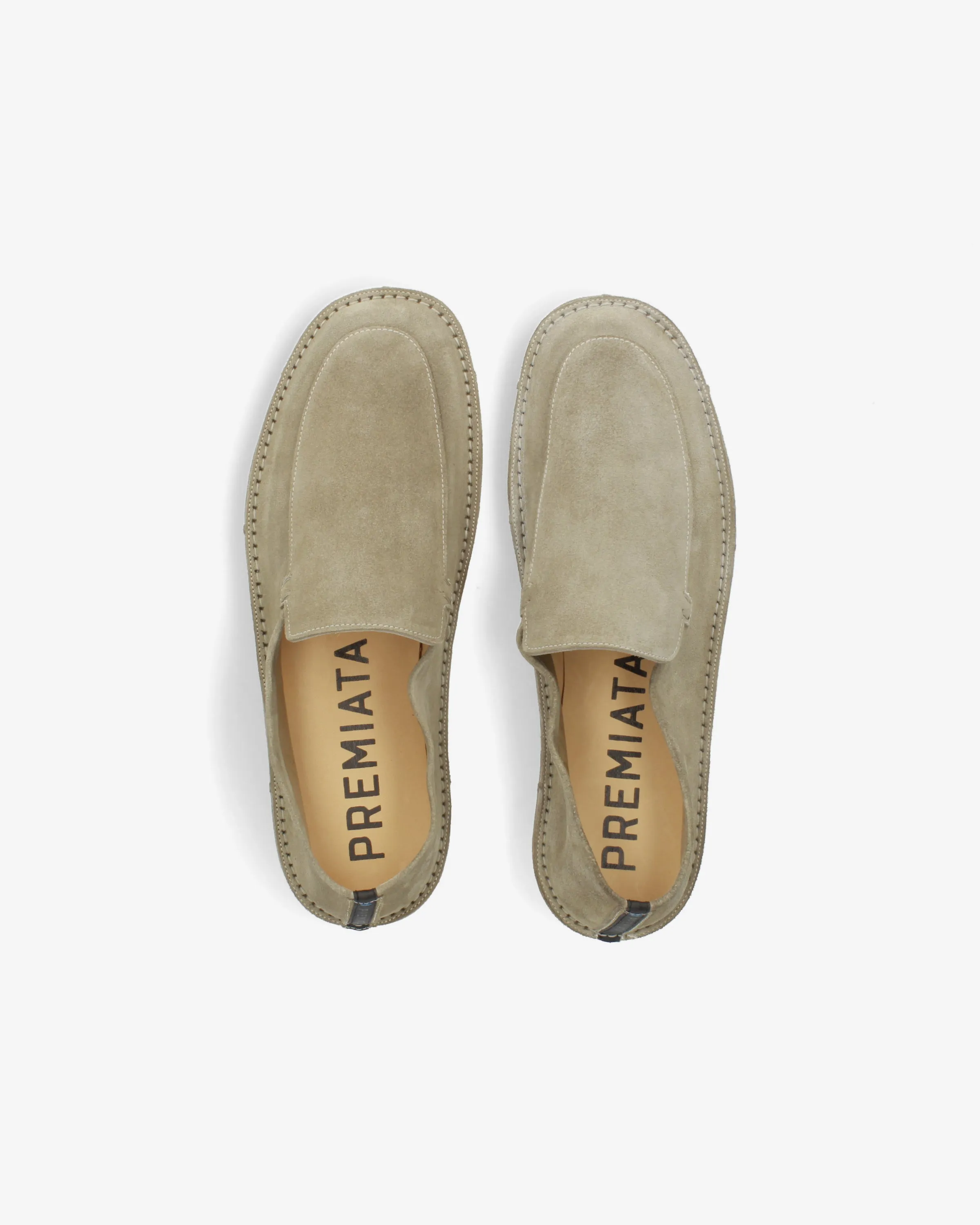 Slip-on in pelle scamosciata