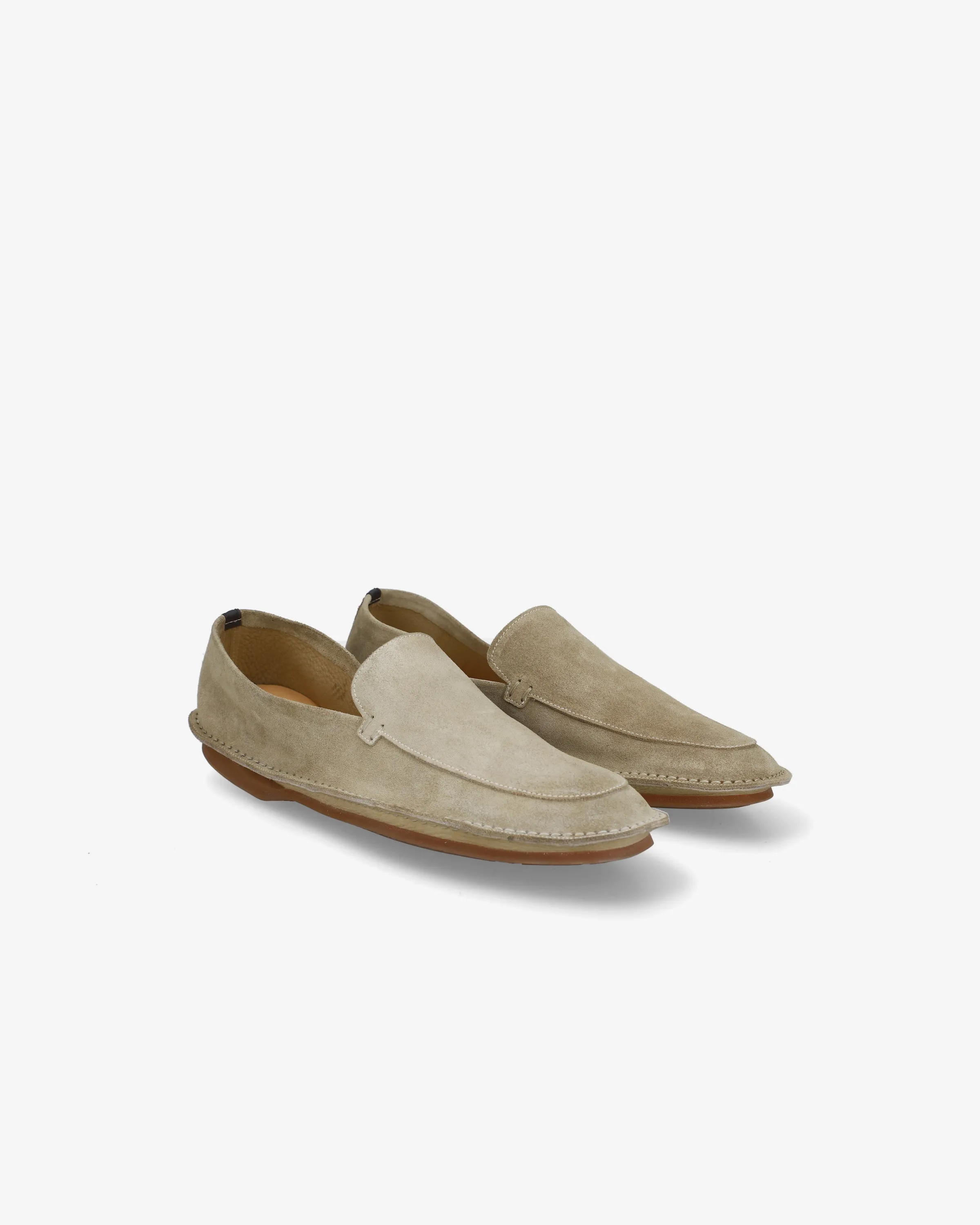 Slip-on in pelle scamosciata
